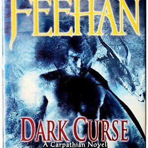 2008 Dark Curse Christine Feehan HC 1st Edition Carpathian Novel Vampires E68